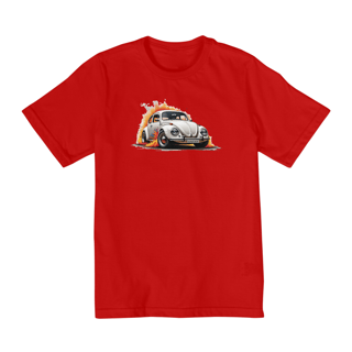 Nome do produto Camiseta Infantil (2 a 8) Fusca Chama