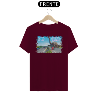 Nome do produto Camiseta Dinossauro na Rodovia com Frase