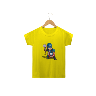 Nome do produto Camiseta Infantil - Capitão América