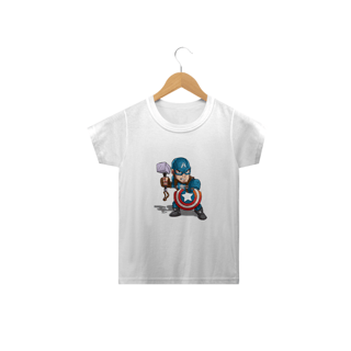 Nome do produto Camiseta Infantil - Capitão América