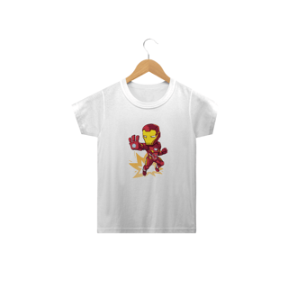 Nome do produto Camiseta Infantil - Homem de Ferro