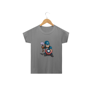 Nome do produto Camiseta Infantil - Capitão América