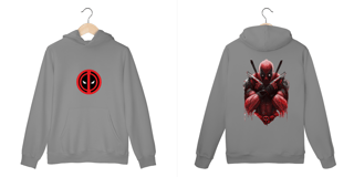 Nome do produto Moletom Canguro - Deadpool