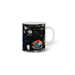 Nome do produto Caneca - Homem de Ferro