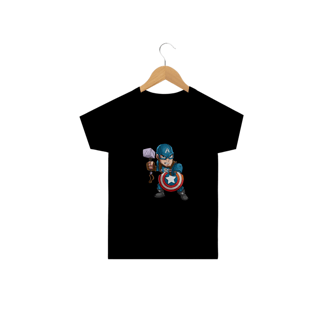 Nome do produto Camiseta Infantil - Capitão América