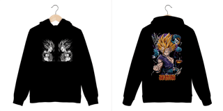 Nome do produto Moletom Canguru - Gohan