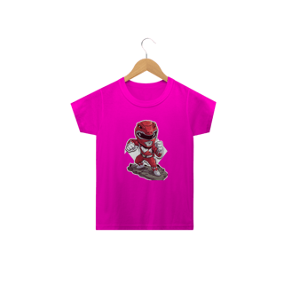 Nome do produto Camiseta Infantil - Ranger Vermelho