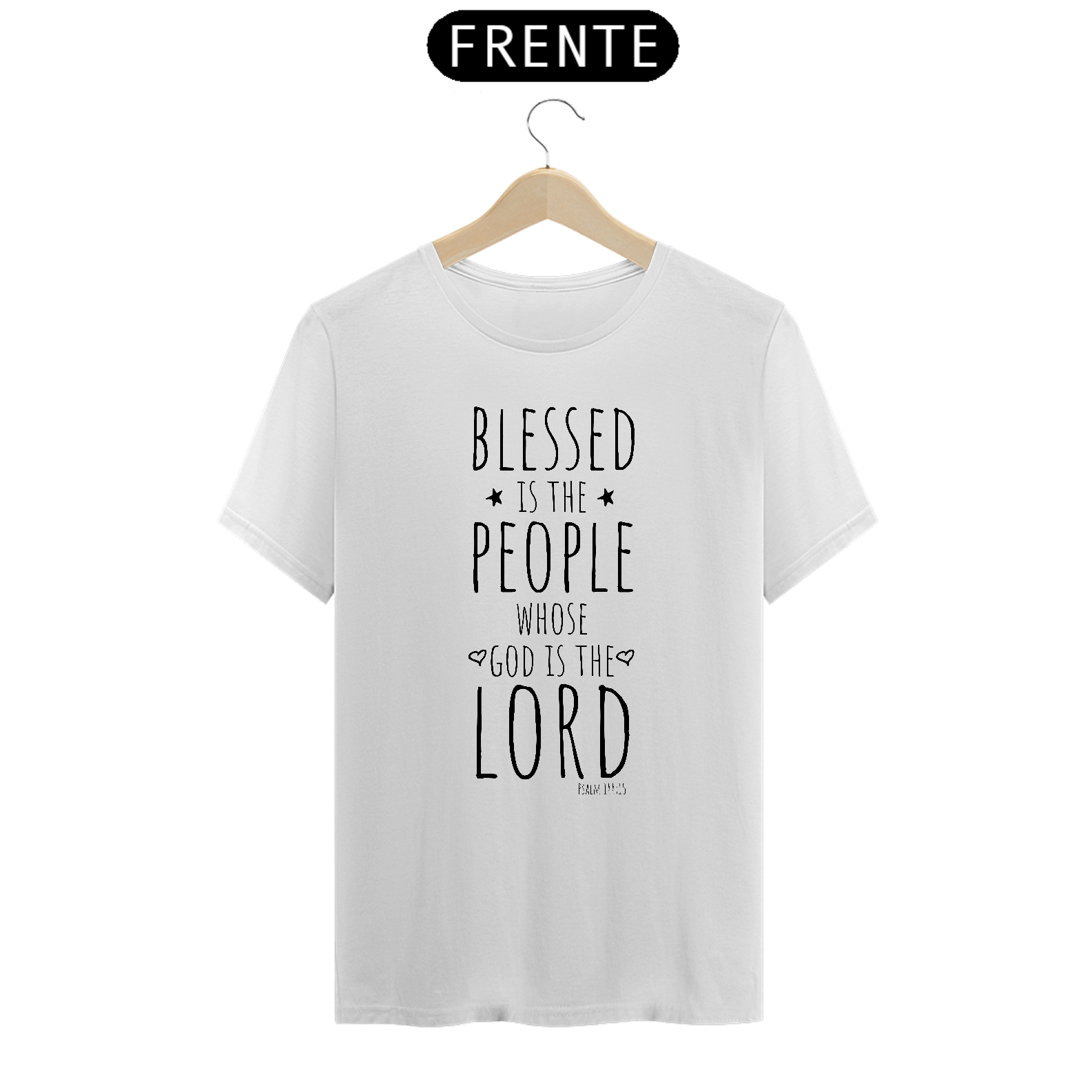 Camiseta Blessed is the people