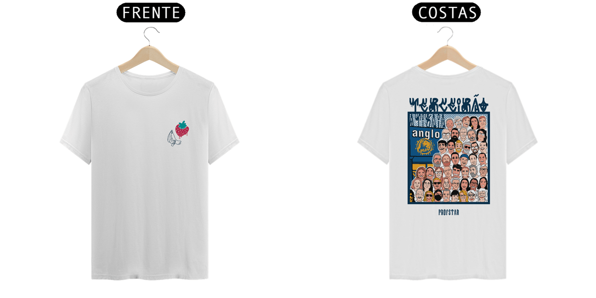 Nome do produto: T-shirt PRIME Operários (White)