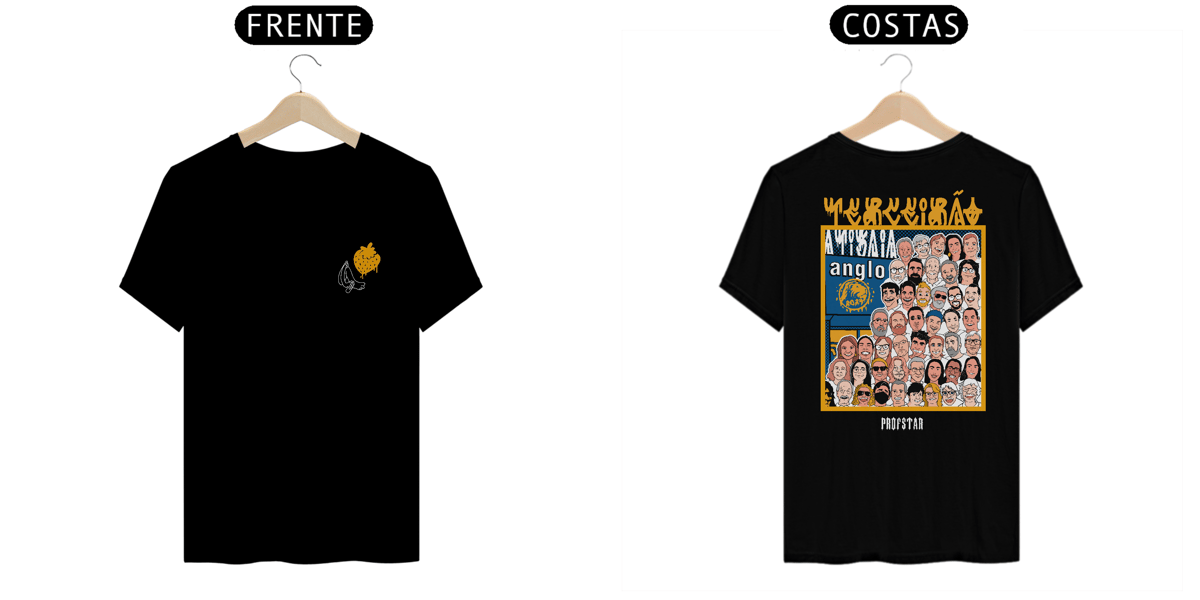 Nome do produto: T-shirt PRIME Operários (Black)