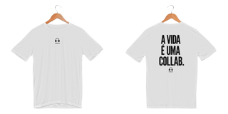 Nome do produto Camiseta Sport Dry UV - A vida é uma collab 