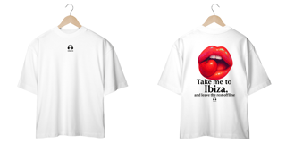 Nome do produto CAMISETA OVERSIZED - TAKE ME TO IBIZA....