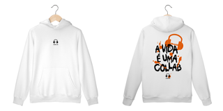 Nome do produto MOLETOM CANGURU - A VIDA É UMA COLLAB 