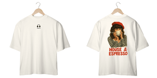 Nome do produto Camiseta Oversized - House e Espresso 