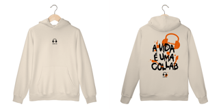 Nome do produto MOLETOM CANGURU - A VIDA É UMA COLLAB 