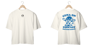Nome do produto Camiseta Oversized - Podcast Gostosin Demais!