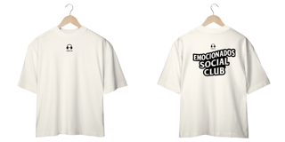 Nome do produto Camiseta Oversized - Cena ON Emocionados Social Club