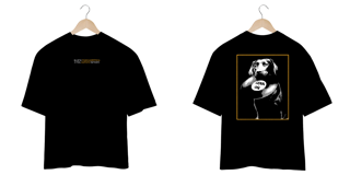 Camiseta Oversized Eu Amo Meu Cachorro