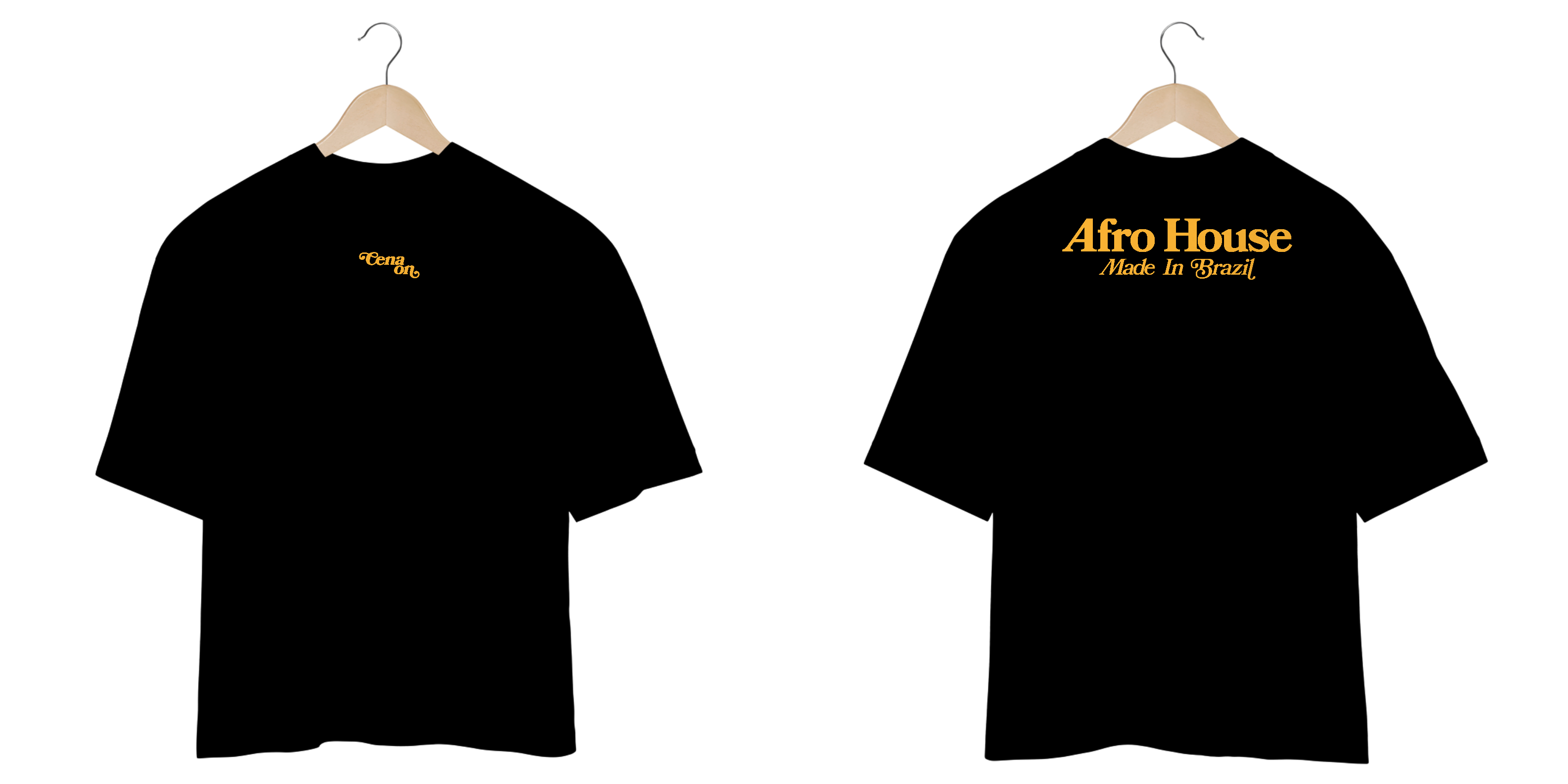 Camiseta Oversized Afro House Made In Brazil