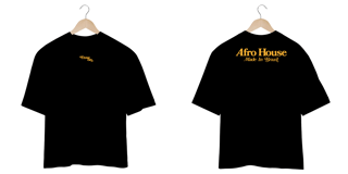 Camiseta Oversized Afro House Made In Brazil