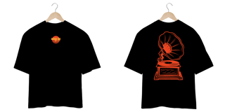 Nome do produto Camiseta Oversized Cena On Records