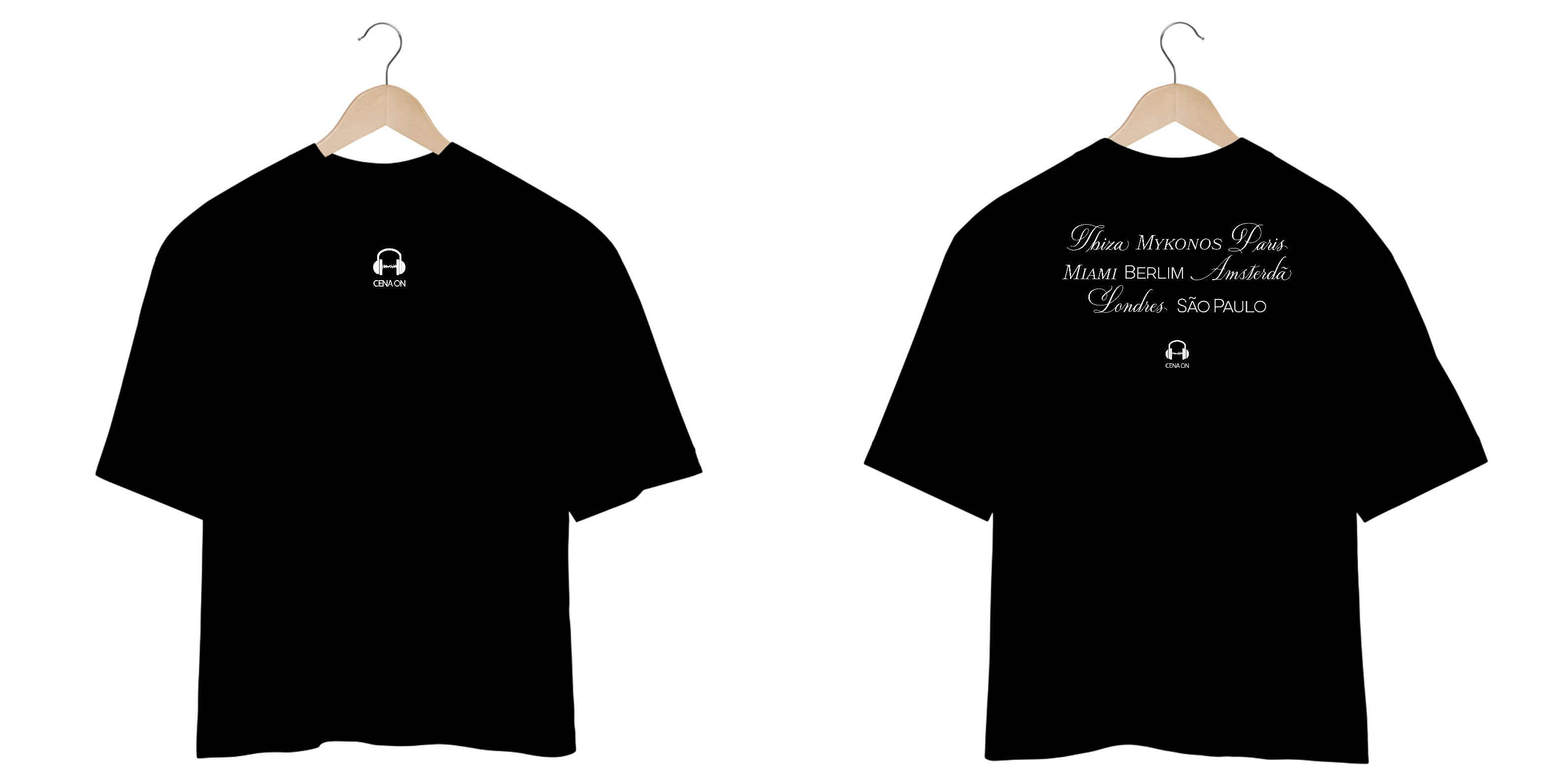 Camiseta Oversized Cities