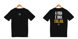 Nome do produto Camisa Sport Dry UV A Vida É Uma Collab