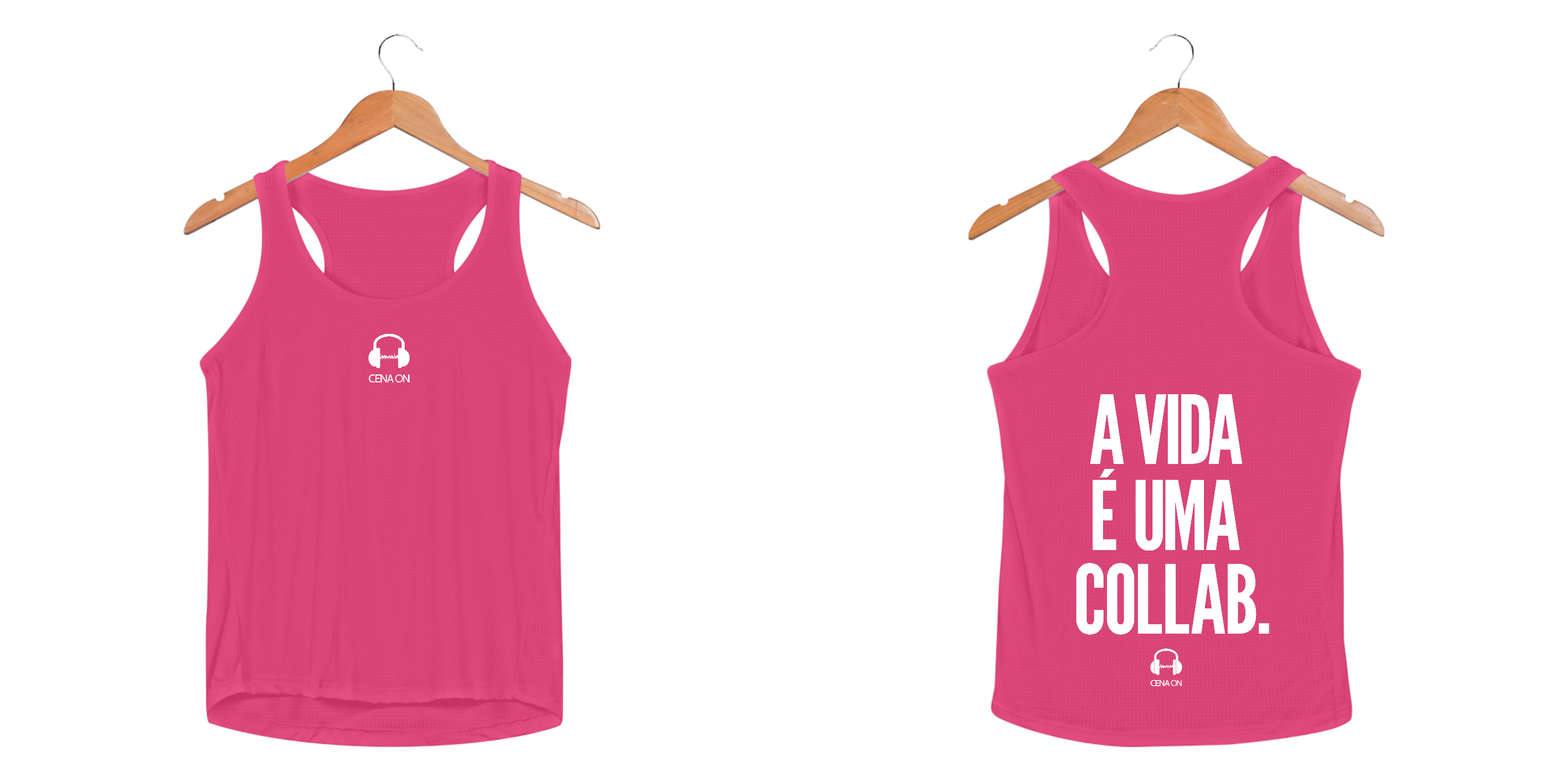 Regata Fem Sport Dry Uv A Vida É Uma Collab