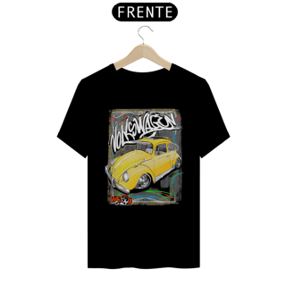 Camiseta camisa Fusca amarelo
