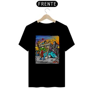 Camiseta GRAFFITI, PIPAS E UM.BELI FUSQUINHA 