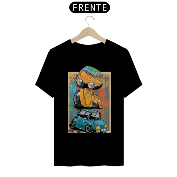 Camisa com 3 clássicos em Cartoon 