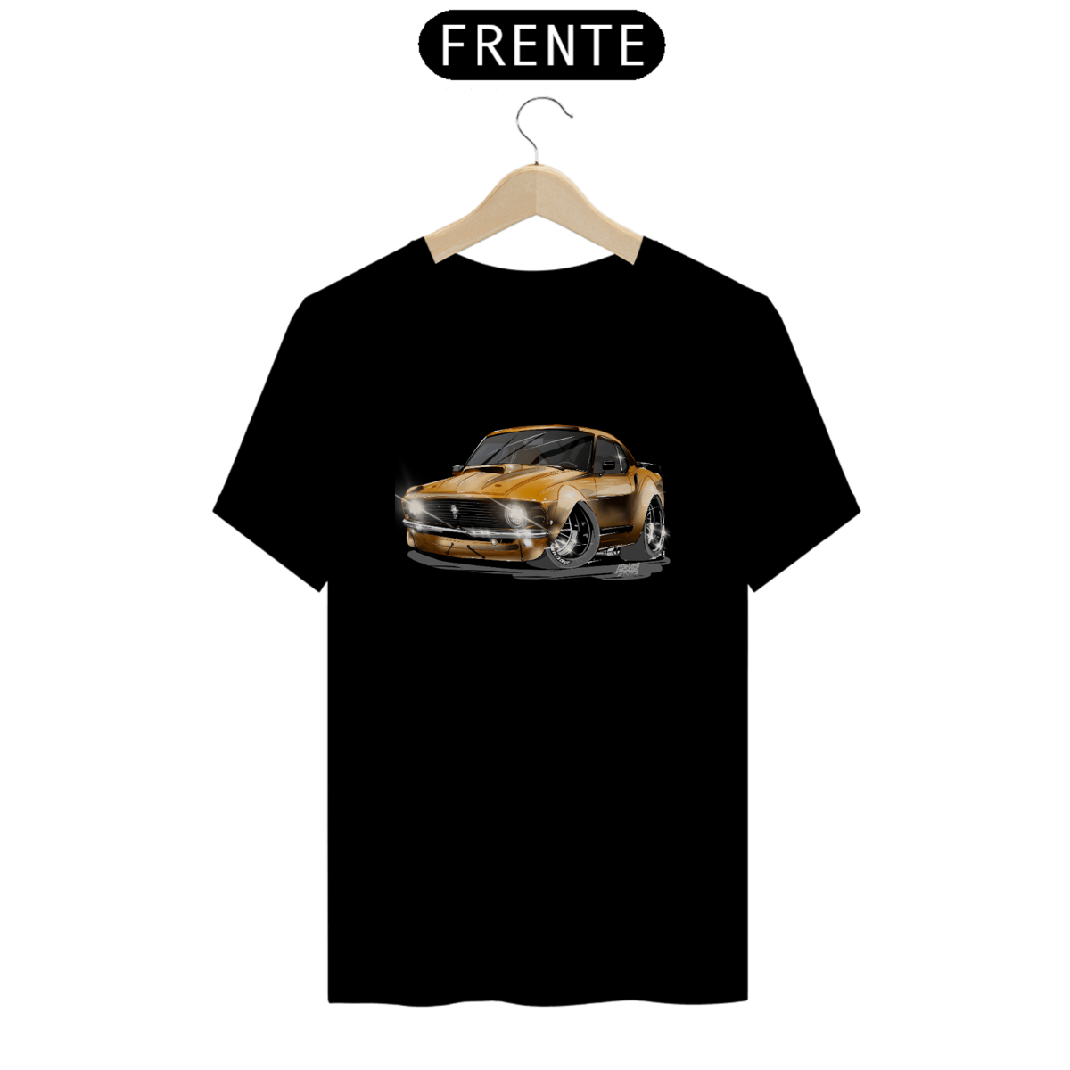 Nome do produto: Camiseta Mustang 