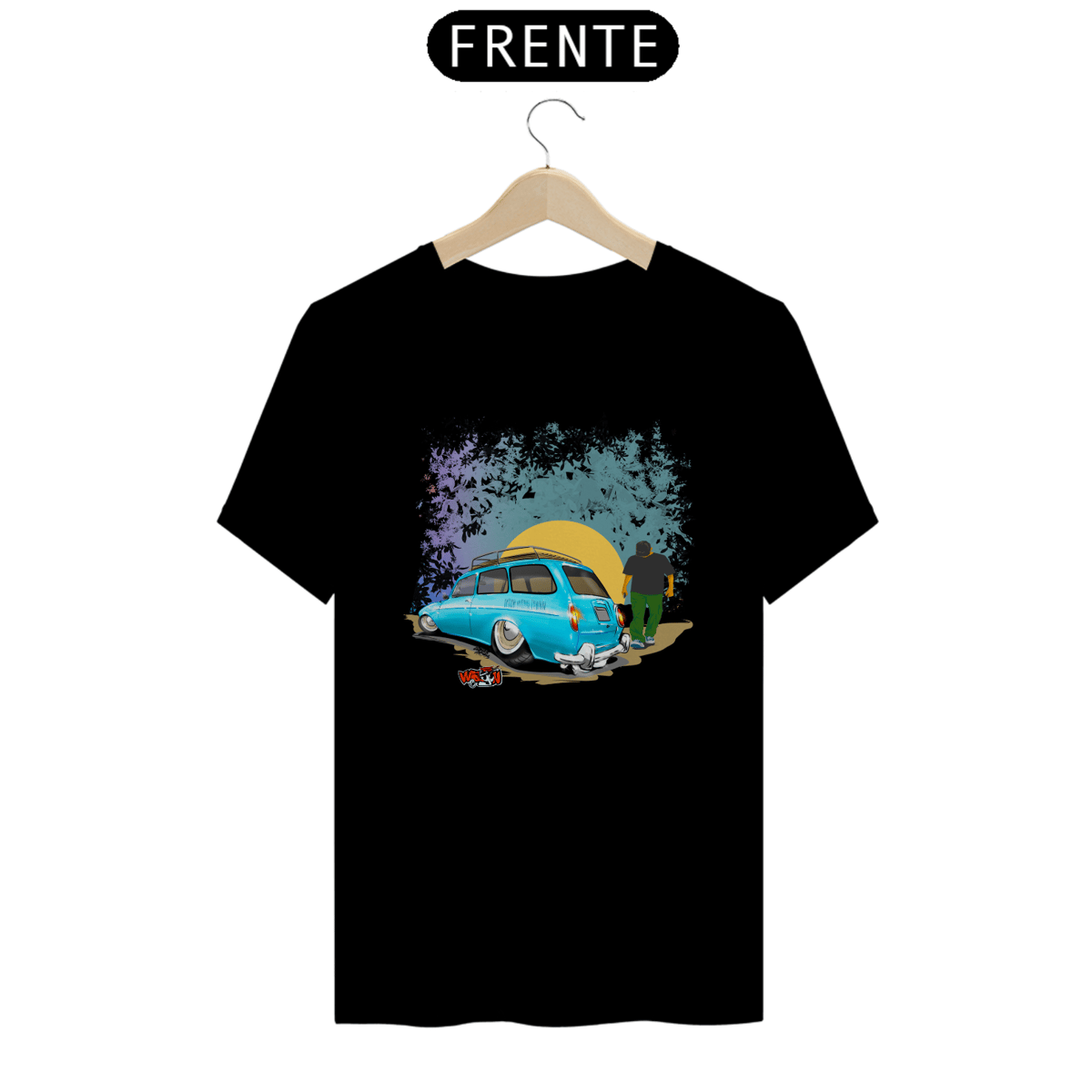 Nome do produto: Camiseta estampa VW Variante 