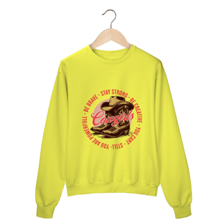Nome do produto Moletom Be Brave Cowgirl