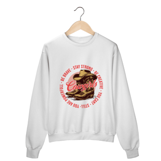 Nome do produto Moletom Be Brave Cowgirl