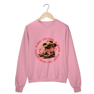 Nome do produto Moletom Be Brave Cowgirl