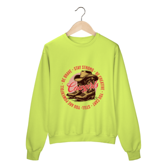Nome do produto Moletom Be Brave Cowgirl