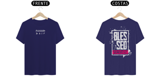 Nome do produto Camiseta Cristã, Blessed