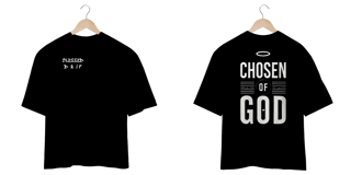 Nome do produto Camiseta Oversized, Chosen