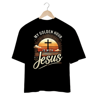 Nome do produto Camiseta Oversized, Golden Hour 