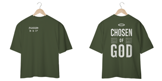 Nome do produto Camiseta Oversized, Chosen