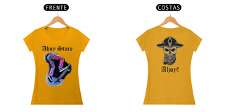 Nome do produto Baby Look Feminina Skate