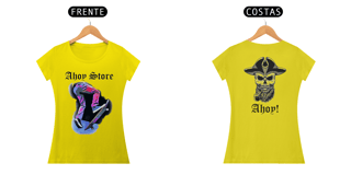 Nome do produto Baby Look Feminina Skate