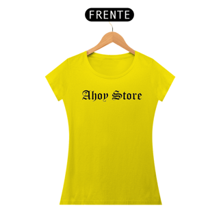 Nome do produto Baby Look Feminina Ahoy Store