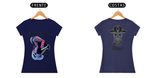 Nome do produto Baby Look Feminina Skate