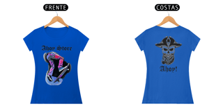Nome do produto Baby Look Feminina Skate