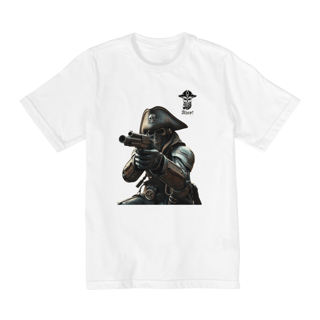 Nome do produto Camiseta Infantil Mecha Pirate - (10 a 14 anos)