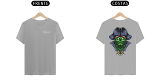 Nome do produto Camiseta Unissex Zombie Pirate