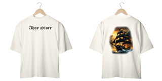 Nome do produto Camiset Oversized - Ship on a Storm