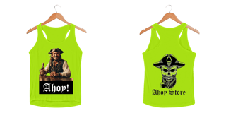 Nome do produto Regata Feminina - Drunk Pirate